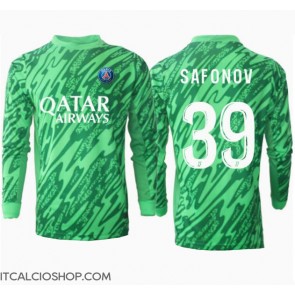 Paris Saint-Germain Matvei Safonov #39 Portiere Prima Maglia 2024-25 Manica Lunga
